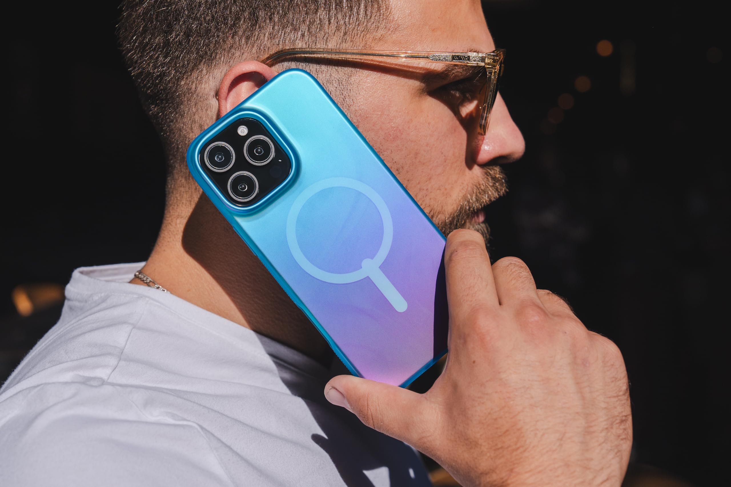 Foto 7 pulgar | Funda De Teléfono Zagg Milan Snap Para Iphone 16 Pro Que Cambia De Color - Venta Internacional.