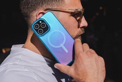 Foto 6 | Funda De Teléfono Zagg Milan Snap Para Iphone 16 Pro Que Cambia De Color - Venta Internacional.