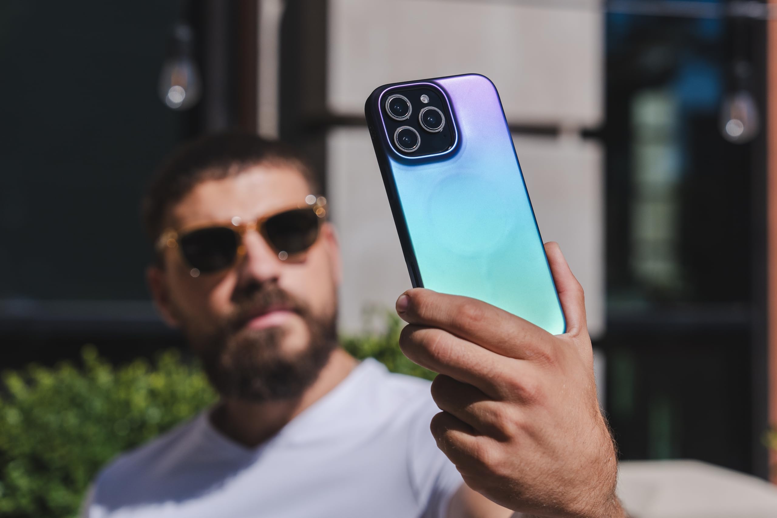 Foto 8 pulgar | Funda De Teléfono Zagg Milan Snap Para Iphone 16 Pro Max Que Cambia De Color - Venta Internacional.