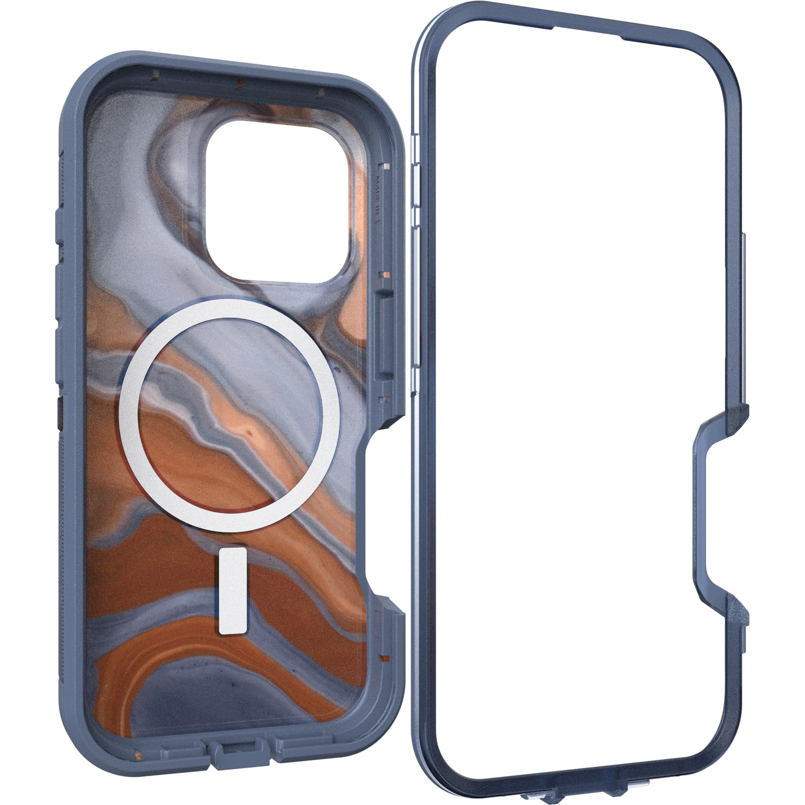 Foto 5 pulgar | Funda Otterbox Para Iphone 16 Pro Defender Series Xt, Transparente - Venta Internacional.