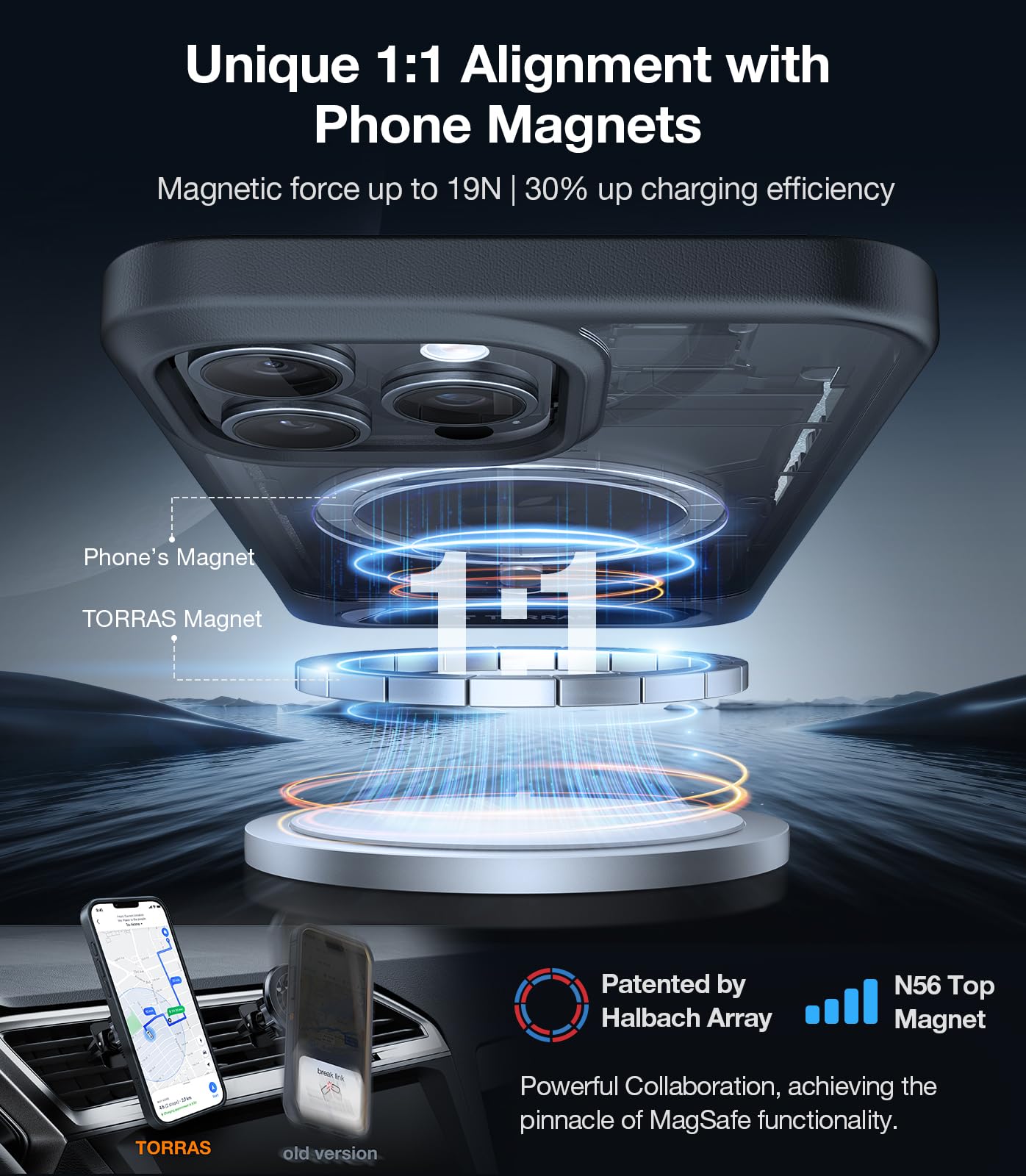 Foto 4 pulgar | Funda Para Teléfono Torras Con Soporte Magnético Mejorado Para Iphone 14 Pro, Negra - Venta Internacional.