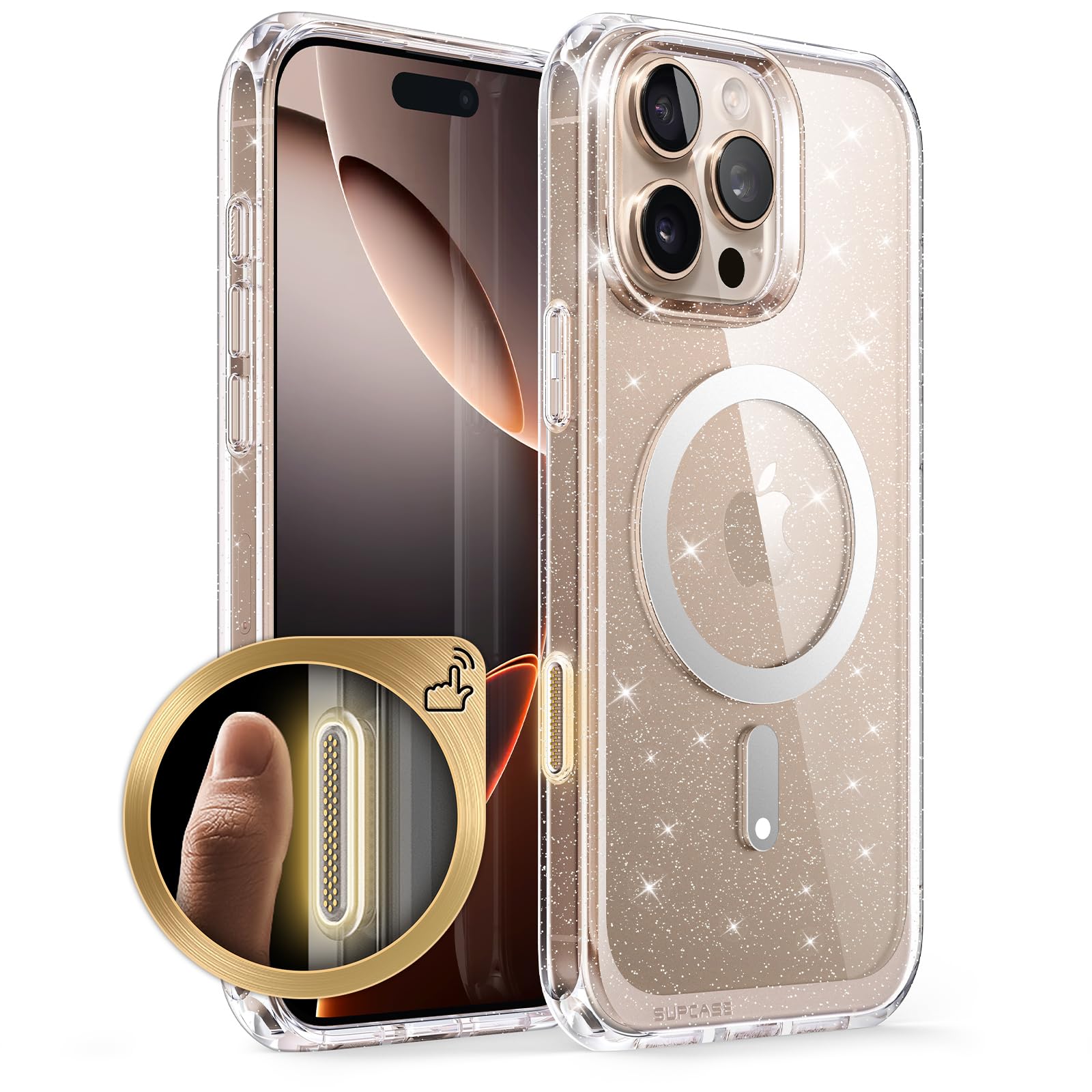 Foto 2 pulgar | Funda De Teléfono Supcase Unicorn Beetle Mag Para Iphone 16 Pro - Venta Internacional.