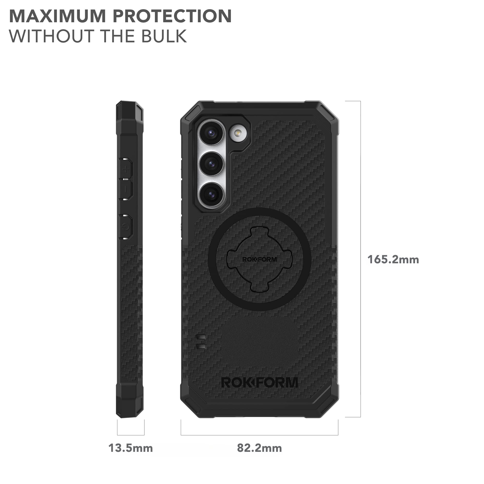 Foto 8 pulgar | Funda Rokform Para Galaxy S23 Plus, Resistente, Magnética, Con Cierre Giratorio, Color Negro - Venta Internacional.