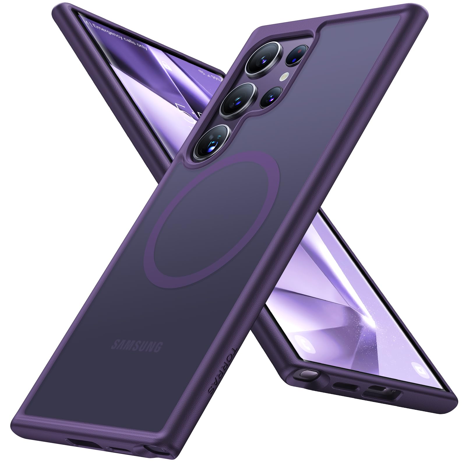 Foto 1 | Funda De Teléfono Torras Magnética A Prueba De Golpes Para Samsung S24 Ultra - Venta Internacional.