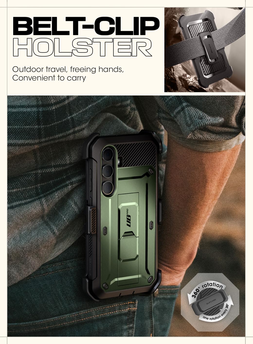 Foto 6 | Funda Para Teléfono Supcase Unicorn Beetle Pro Samsung S24 Plus 5g - Venta Internacional.