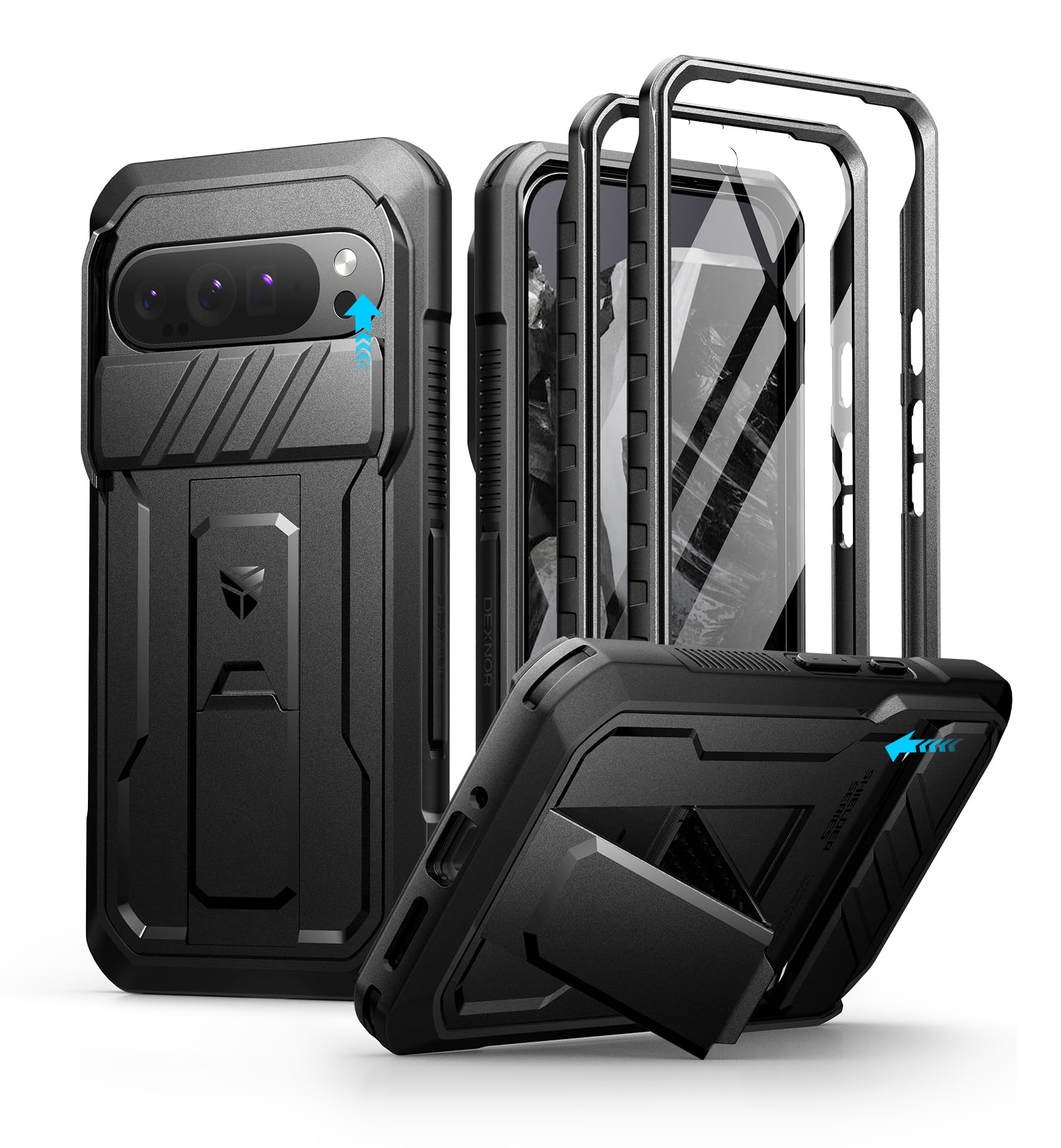 Foto 2 pulgar | Funda Dexnor Para Google Pixel 9 Pro Xl Con Cámara Deslizante - Venta Internacional.
