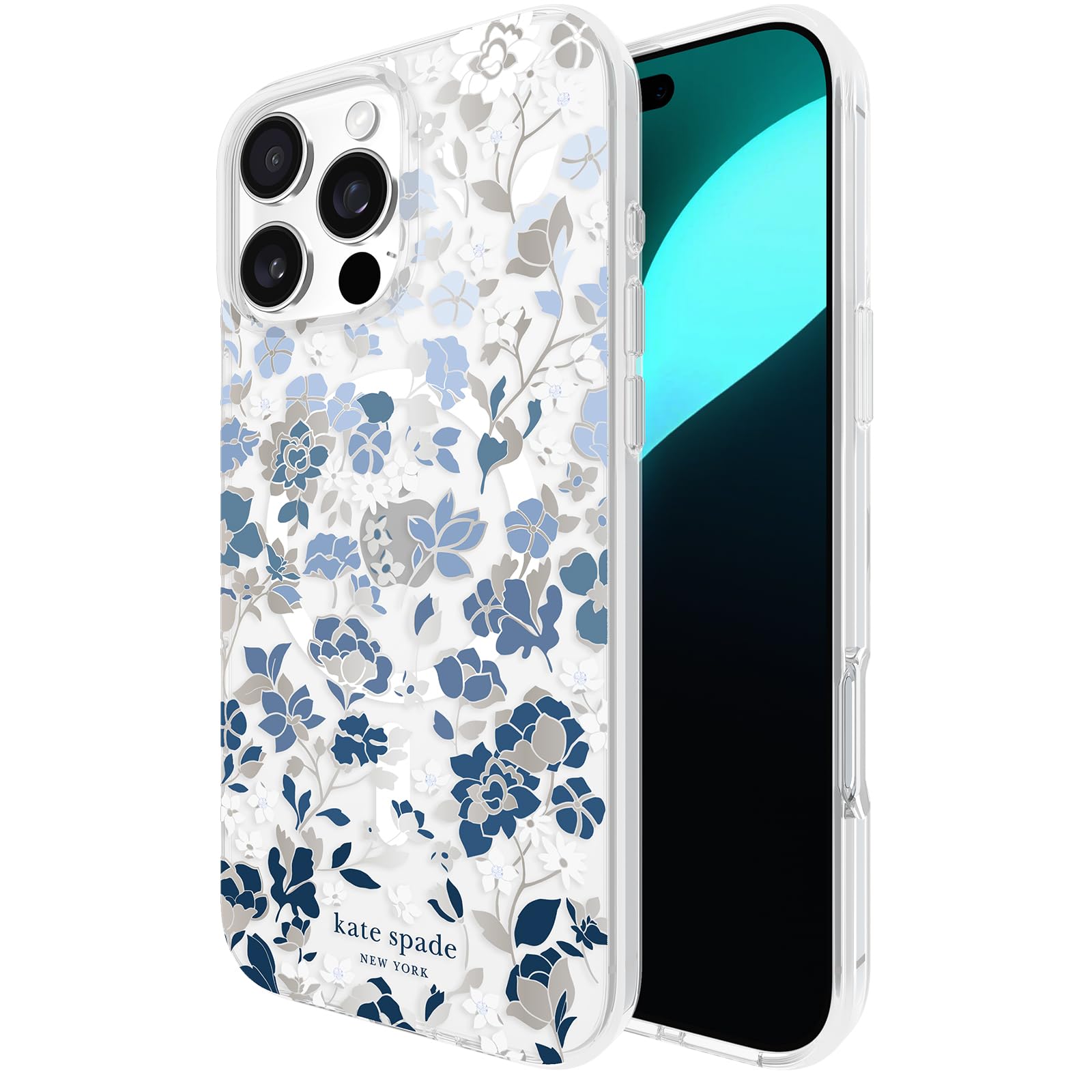 Foto 2 pulgar | Funda De Teléfono Kate Spade New York Para Iphone 16 Pro Max Flowerbed - Venta Internacional.