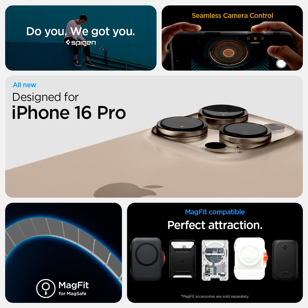 Foto 3 pulgar | Funda Para Teléfono Spigen Ultra Hybrid T Magfit Iphone 16 Pro - Venta Internacional.