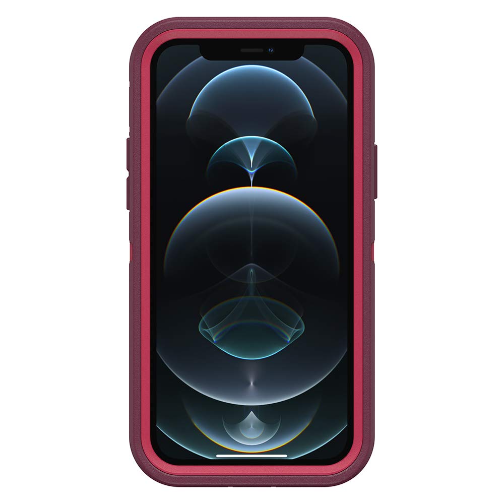 Foto 3 pulgar | Funda Otterbox Defender Series Para Iphone 12 Y 12 Pro - Berry - Venta Internacional.