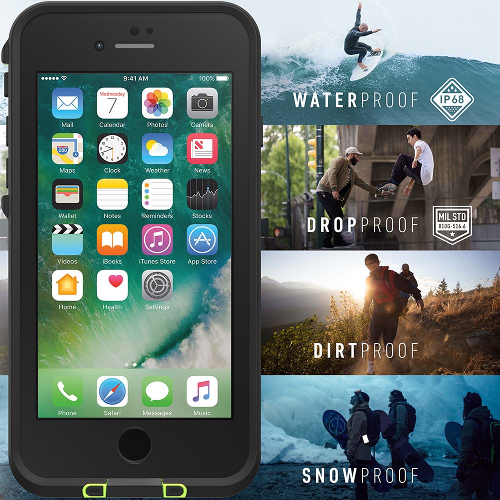 Foto 7 pulgar | Funda De Teléfono Lifeproof Frē Series Para Iphone Se/8/7 - Night Lite - Venta Internacional.