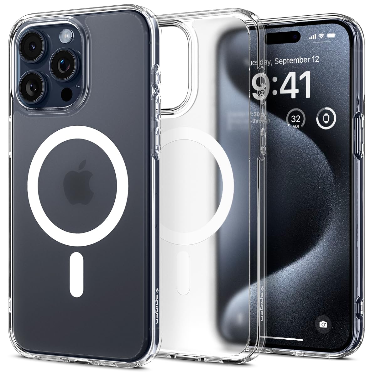 Foto 2 pulgar | Funda Para Teléfono Spigen Ultra Hybrid Magfit Iphone 15 Pro Max - Venta Internacional.
