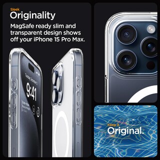Foto 3 | Funda Para Teléfono Spigen Ultra Hybrid Magfit Iphone 15 Pro Max - Venta Internacional.