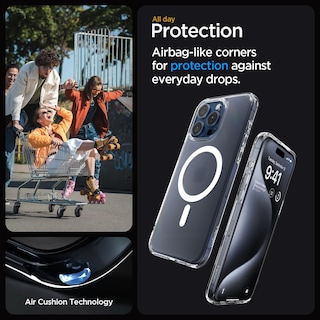 Foto 4 | Funda Para Teléfono Spigen Ultra Hybrid Magfit Iphone 15 Pro Max - Venta Internacional.