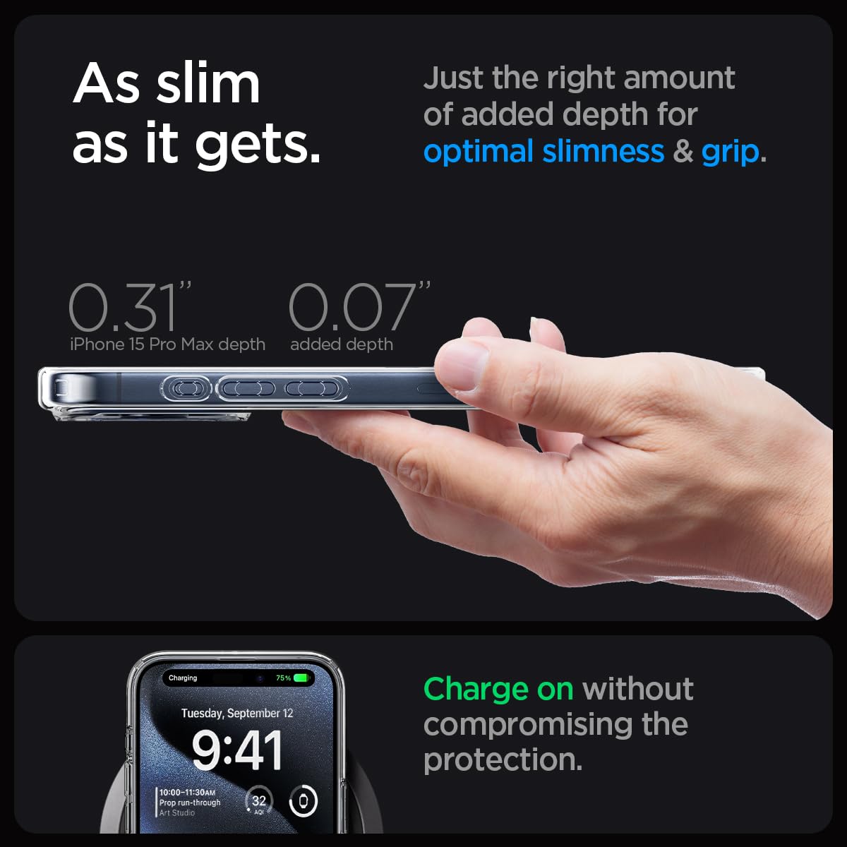 Foto 7 pulgar | Funda Para Teléfono Spigen Ultra Hybrid Magfit Iphone 15 Pro Max - Venta Internacional.