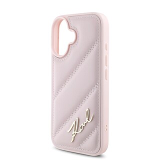 Foto 6 | Case Funda Karl Acolchada Para Iphone 16 Rosa-original