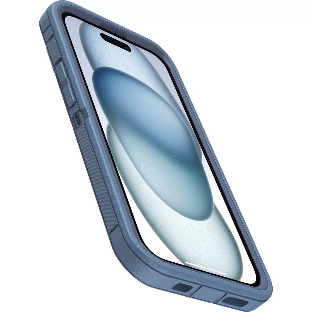 Foto 5 pulgar | Funda Otterbox Defender Series Para Iphone 15/14/13, Color Azul - Venta Internacional.