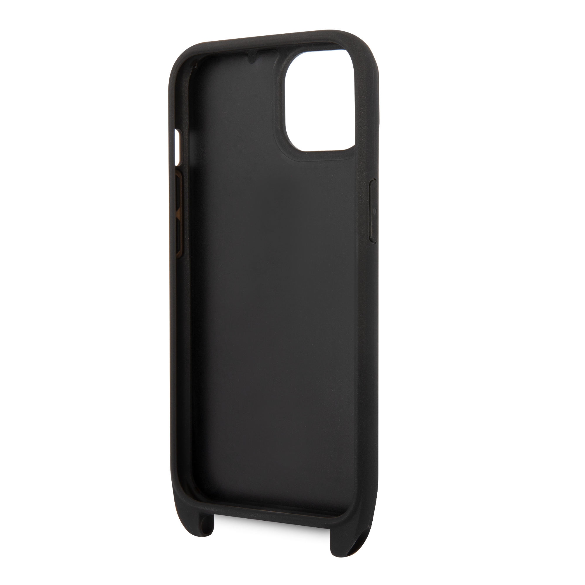 Foto 7 pulgar | Funda Karl Monograma Crossbody Para Iphone 15 - Negra
