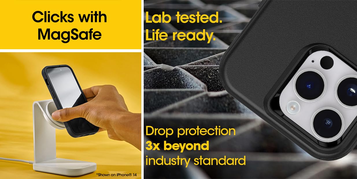 Foto 6 pulgar | Funda Otterbox Commuter Series Para Iphone 15 Plus/14 Plus, Color Negro - Venta Internacional.