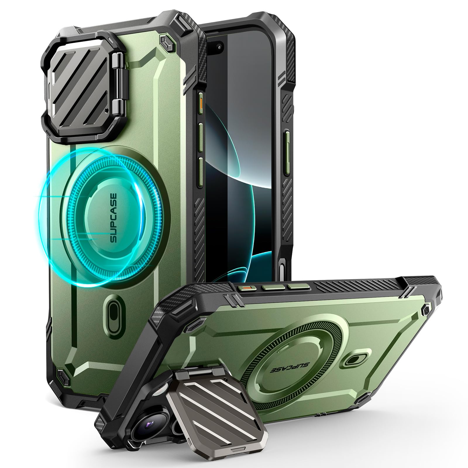 Funda De Teléfono Supcase Para Iphone 16 Pro Max Con Funda De Cámara - Venta Internacional.