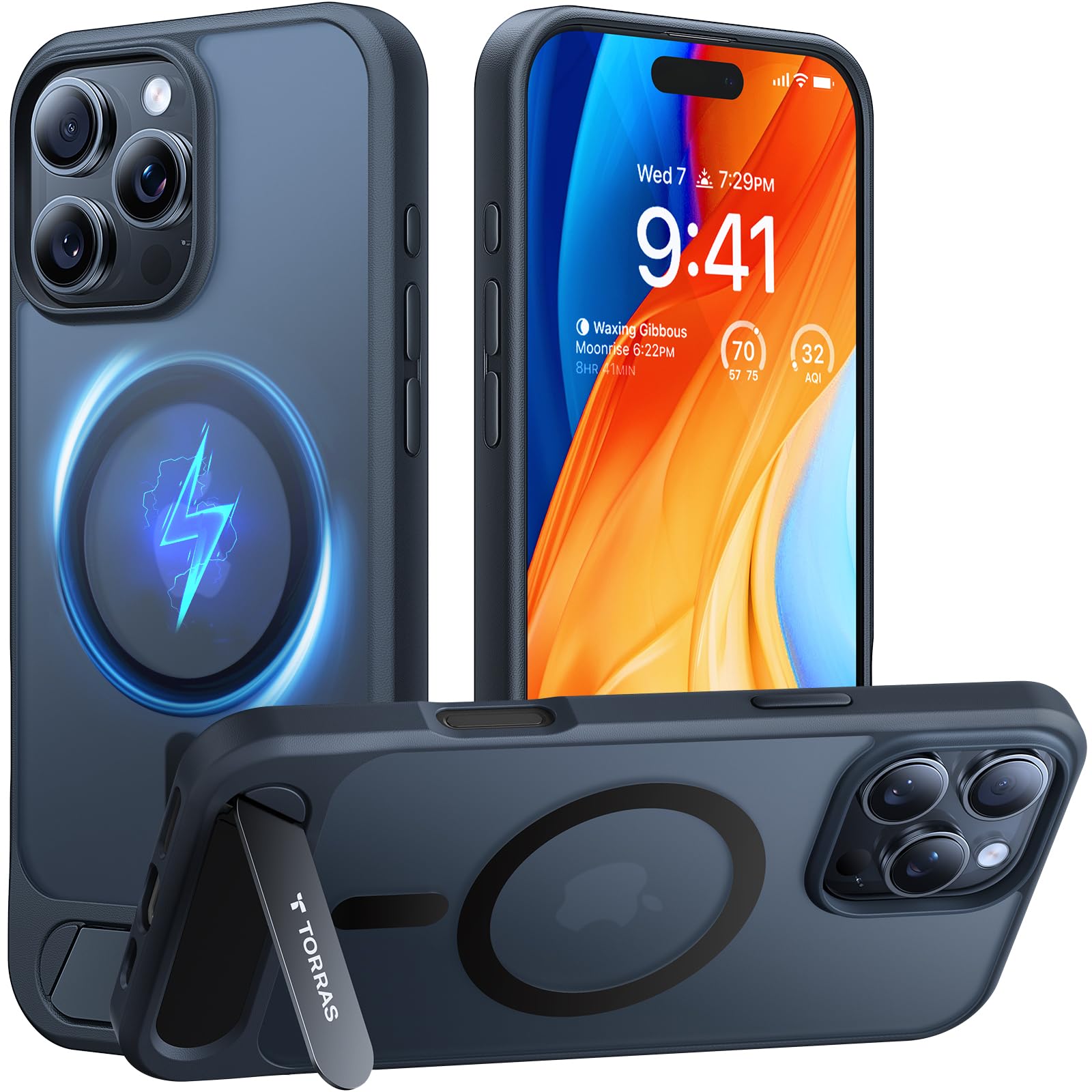 Foto 1 | Funda Para Teléfono Torras Strong Magnetic Stand Iphone 16 Pro Max - Venta Internacional.