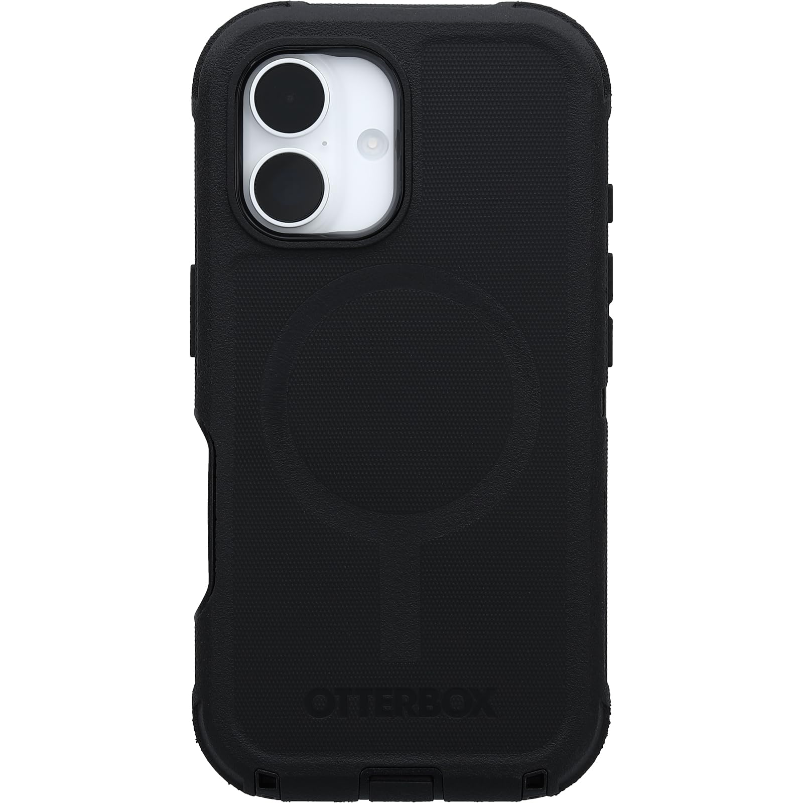 Funda Otterbox Defender Series Para Iphone 16, Color Negro - Venta Internacional.