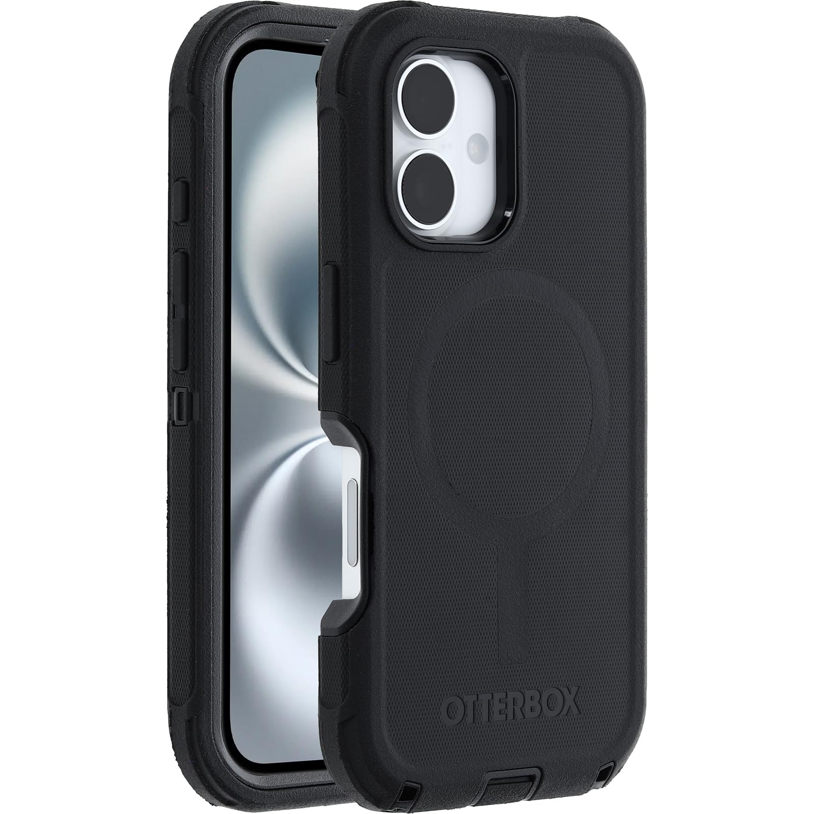 Foto 4 pulgar | Funda Otterbox Defender Series Para Iphone 16, Color Negro - Venta Internacional.