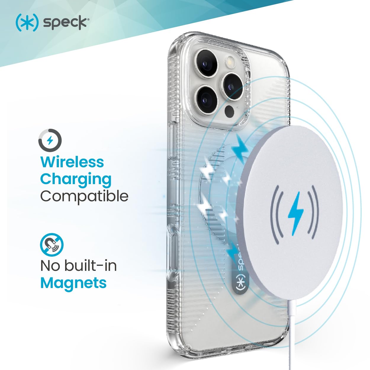 Foto 6 pulgar | Funda De Teléfono Speck Clear Gemshell Para Iphone 16 Pro - Venta Internacional.