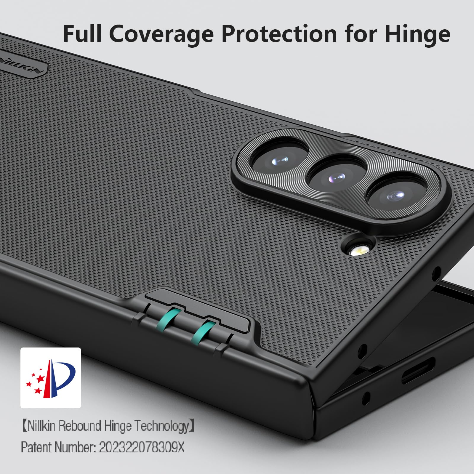Foto 3 pulgar | Funda Nillkin Super Frosted Shield Para Samsung Galaxy Z Fold 6 Con Protector De Pantalla - Venta Internacional.