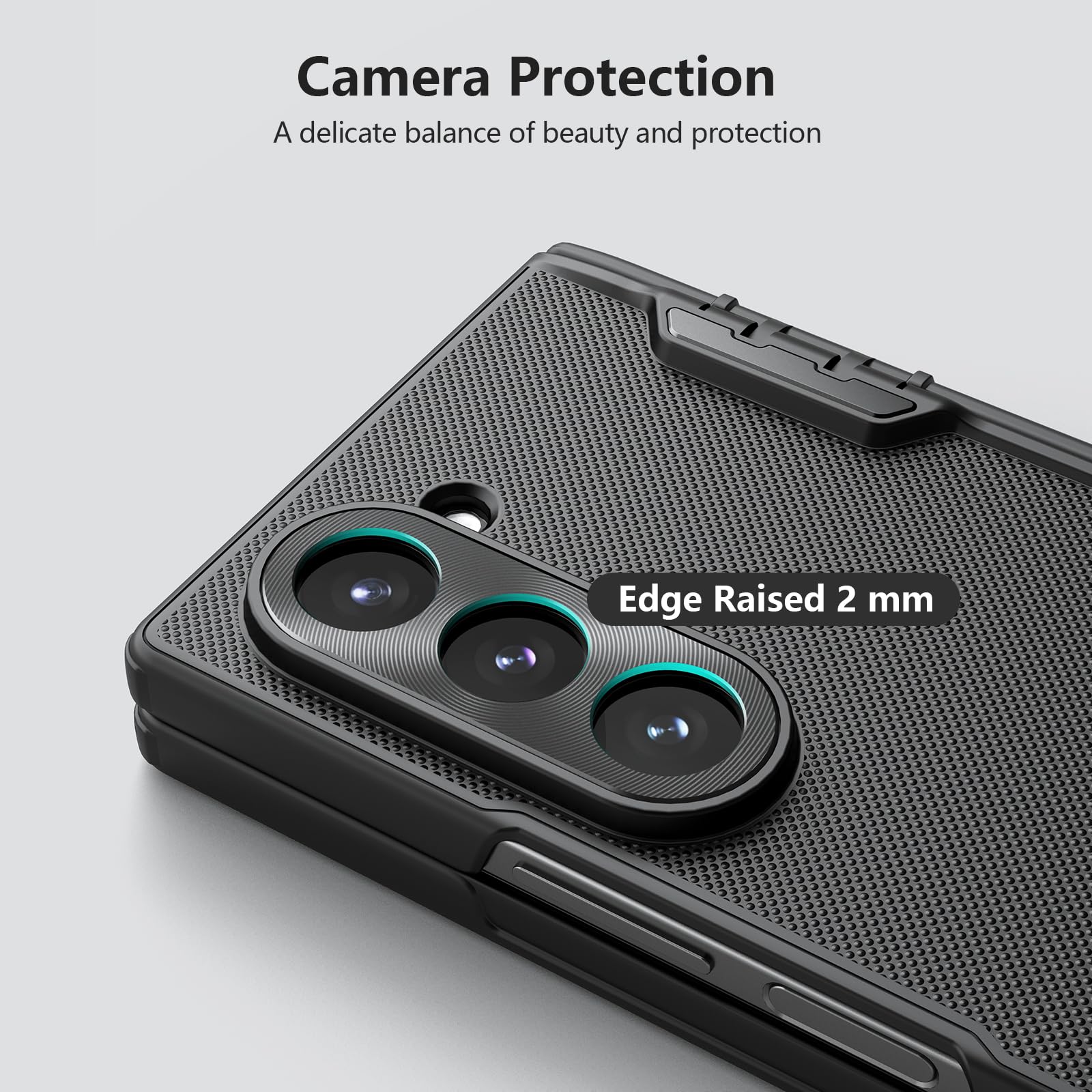 Foto 4 pulgar | Funda Nillkin Super Frosted Shield Para Samsung Galaxy Z Fold 6 Con Protector De Pantalla - Venta Internacional.