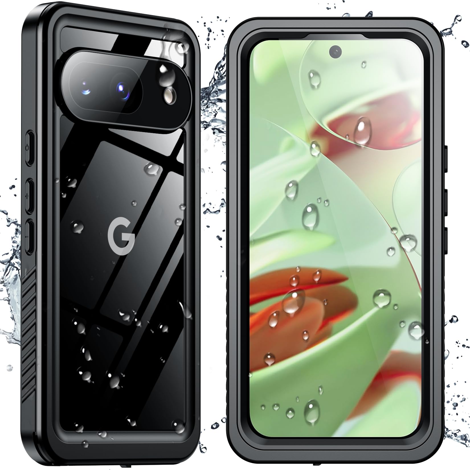 Foto 2 pulgar | Funda Spidercase Impermeable 360° De Cuerpo Completo Para Google Pixel 9 - Venta Internacional.