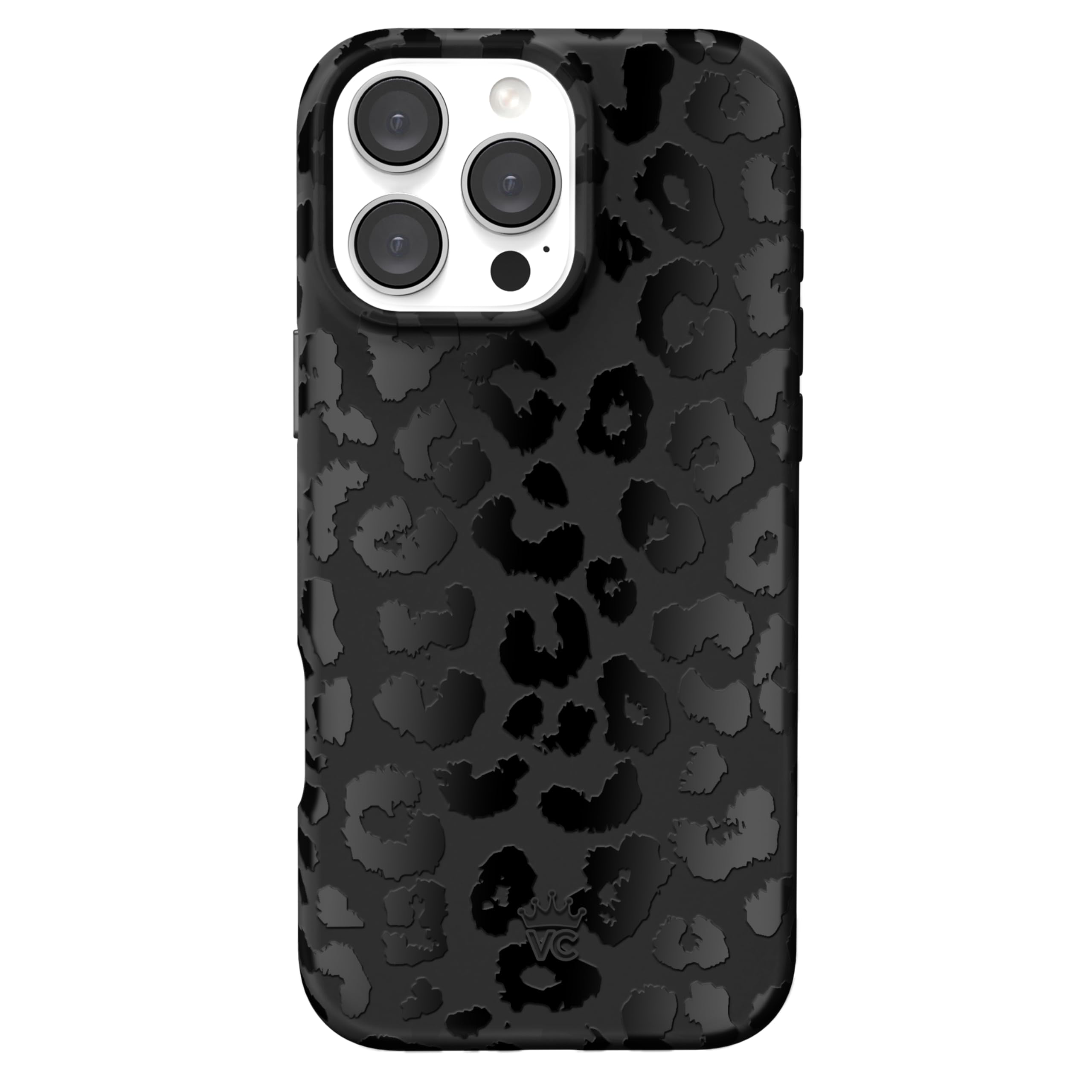 Funda De Teléfono Velvet Caviar Black Leopard Cheetah Iphone 16 Pro Max - Venta Internacional.