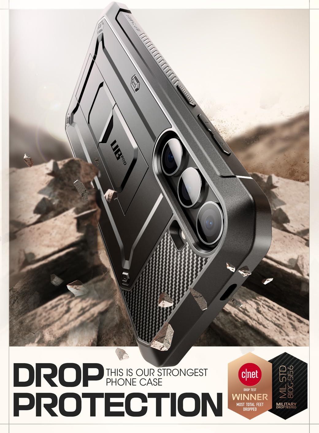 Foto 3 pulgar | Funda Para Teléfono Supcase Unicorn Beetle Pro Para Samsung Galaxy S24 - Venta Internacional.