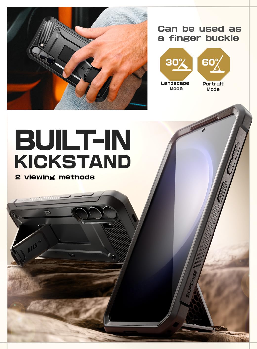 Foto 4 pulgar | Funda Para Teléfono Supcase Unicorn Beetle Pro Para Samsung Galaxy S24 - Venta Internacional.