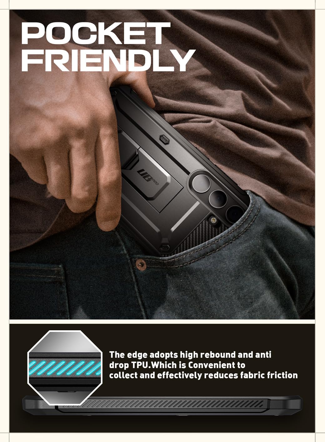 Foto 7 pulgar | Funda Para Teléfono Supcase Unicorn Beetle Pro Para Samsung Galaxy S24 - Venta Internacional.