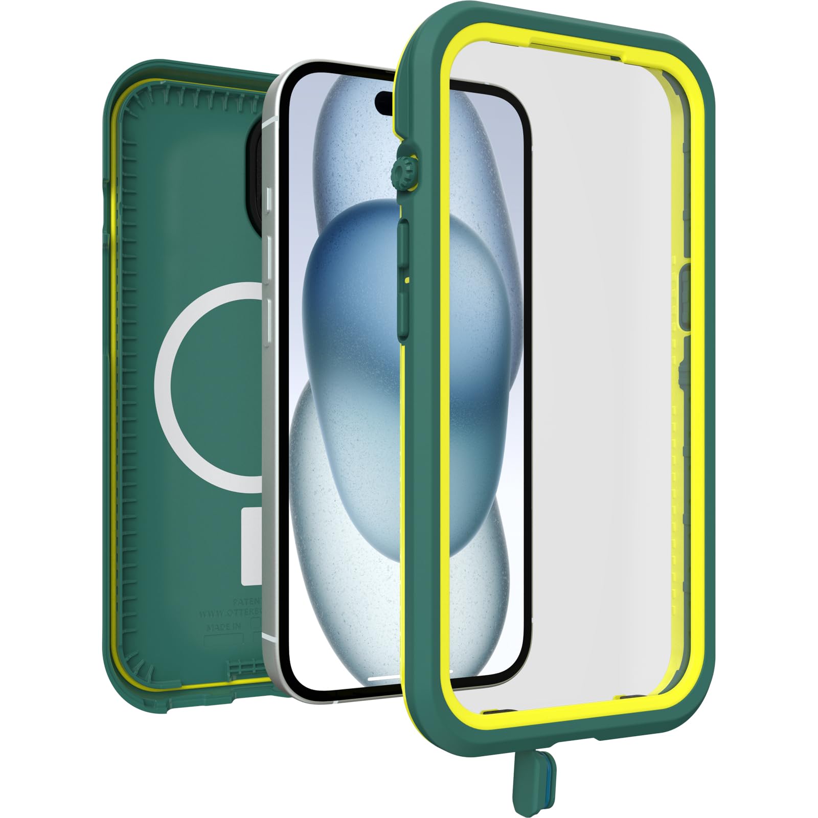Foto 4 | Funda Impermeable Otterbox Frē Series Para Iphone 15 Con Magsafe - Venta Internacional.