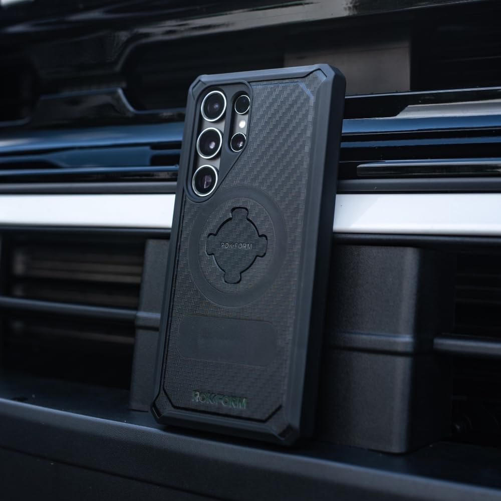 Foto 5 pulgar | Funda Rokform Para Galaxy S24 Ultrarresistente Con Magsafe Black - Venta Internacional.