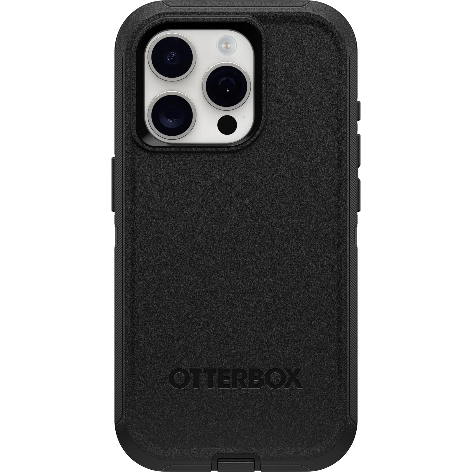 Funda Otterbox Defender Series Para Iphone 15 Pro - Negra - Venta Internacional.