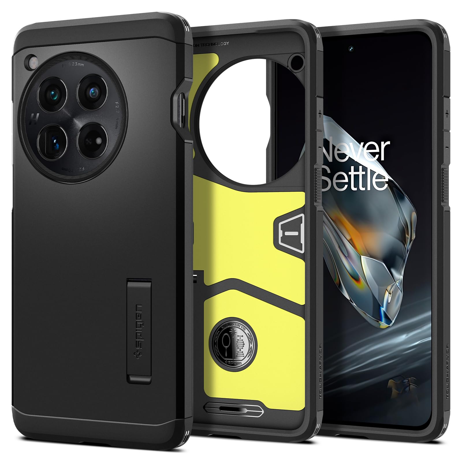 Foto 2 pulgar | Funda De Teléfono Spigen Tough Armor Para Oneplus 12 (2024) - Negro - Venta Internacional.