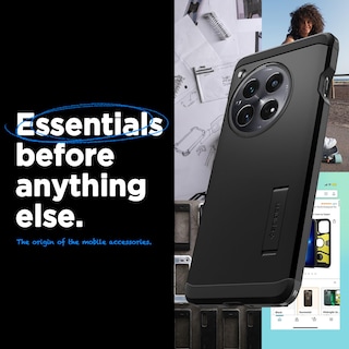 Foto 2 | Funda De Teléfono Spigen Tough Armor Para Oneplus 12 (2024) - Negro - Venta Internacional.