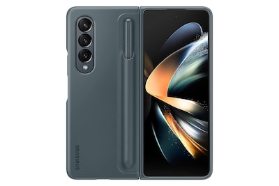 Foto 4 | Funda Para Teléfono Samsung Galaxy Z Fold4 Con Soporte Para Bolígrafos, Gris Y Verde - Venta Internacional.