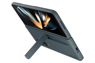 Foto 5 | Funda Para Teléfono Samsung Galaxy Z Fold4 Con Soporte Para Bolígrafos, Gris Y Verde - Venta Internacional.