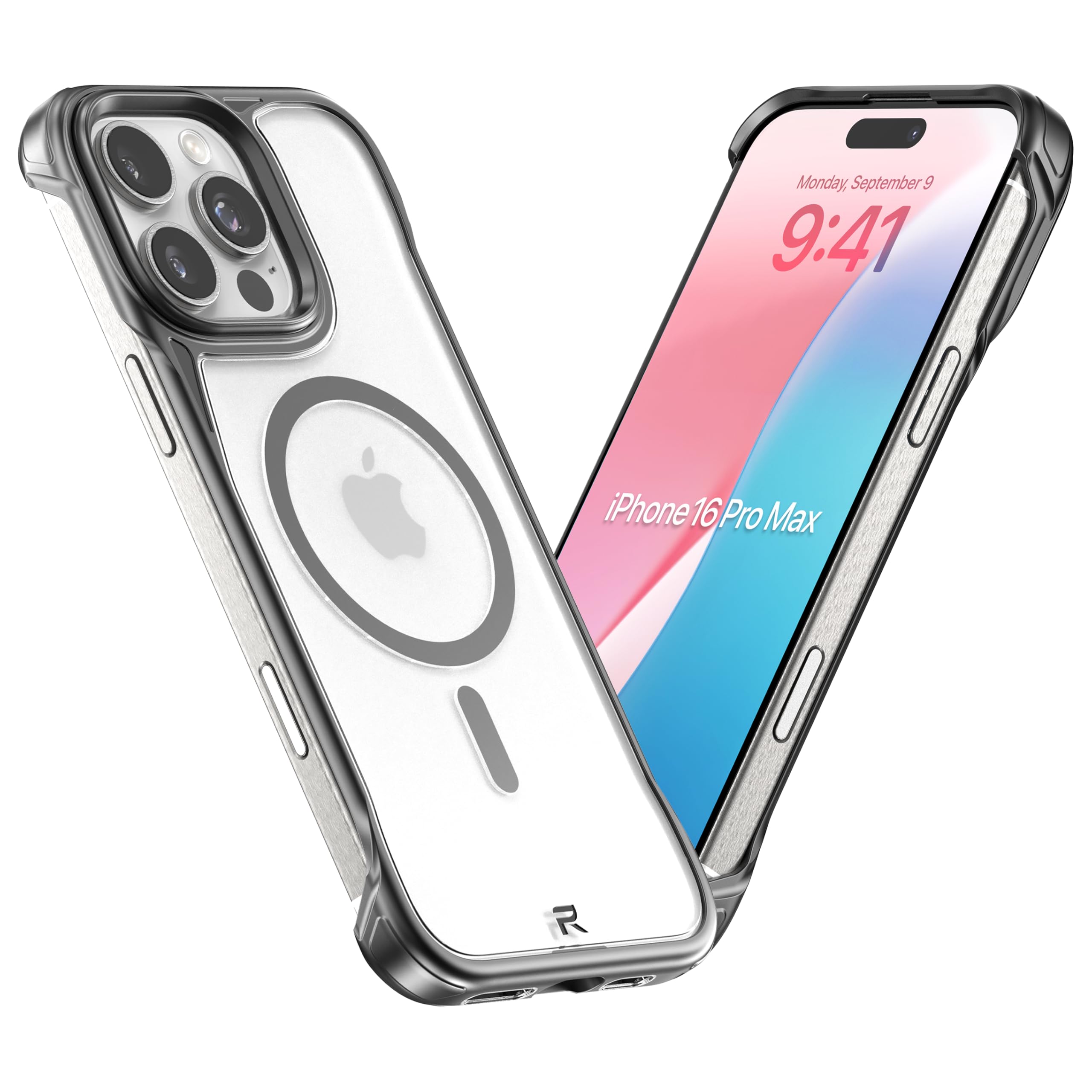 Foto 8 pulgar | Funda Para Teléfono Rebel Iphone 16 Pro Max Clear Frosted Flex Series - Venta Internacional.