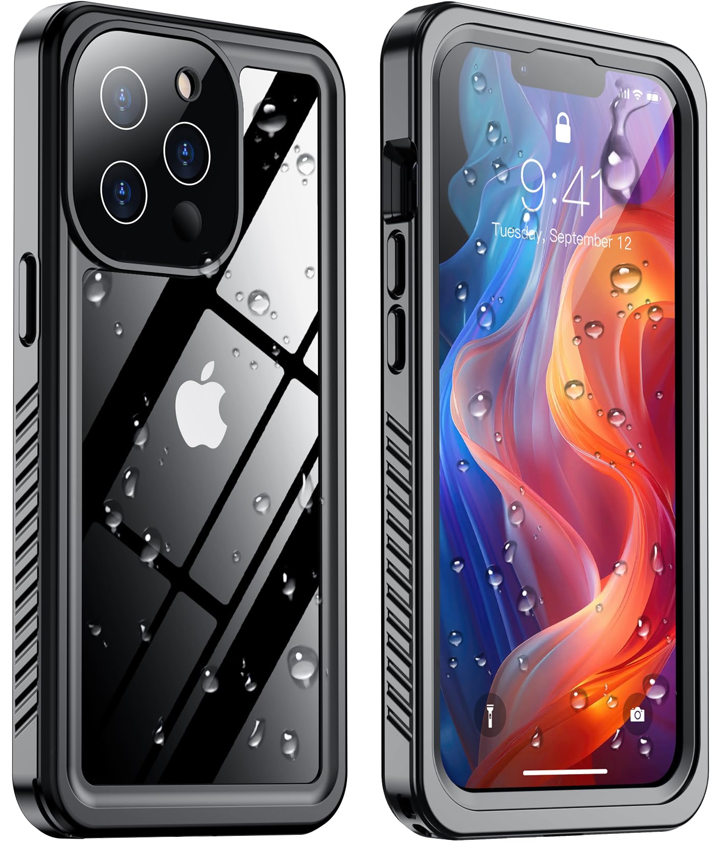 Foto 2 pulgar | Funda Impermeable Temdan Con Protector De Pantalla Para Iphone 13 Pro De 6.1 Pulgadas - Venta Internacional.