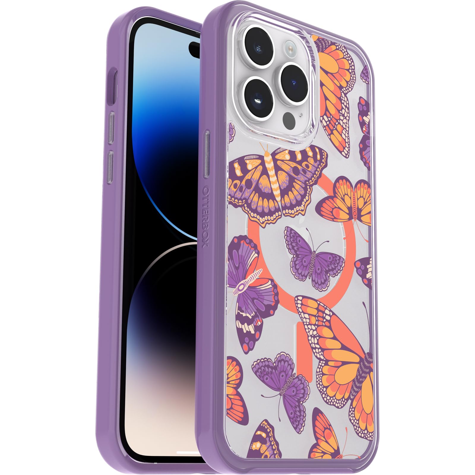 Foto 6 pulgar | Funda De Teléfono Otterbox Symmetry Series Clear Para Iphone 14 Pro Max - Venta Internacional.