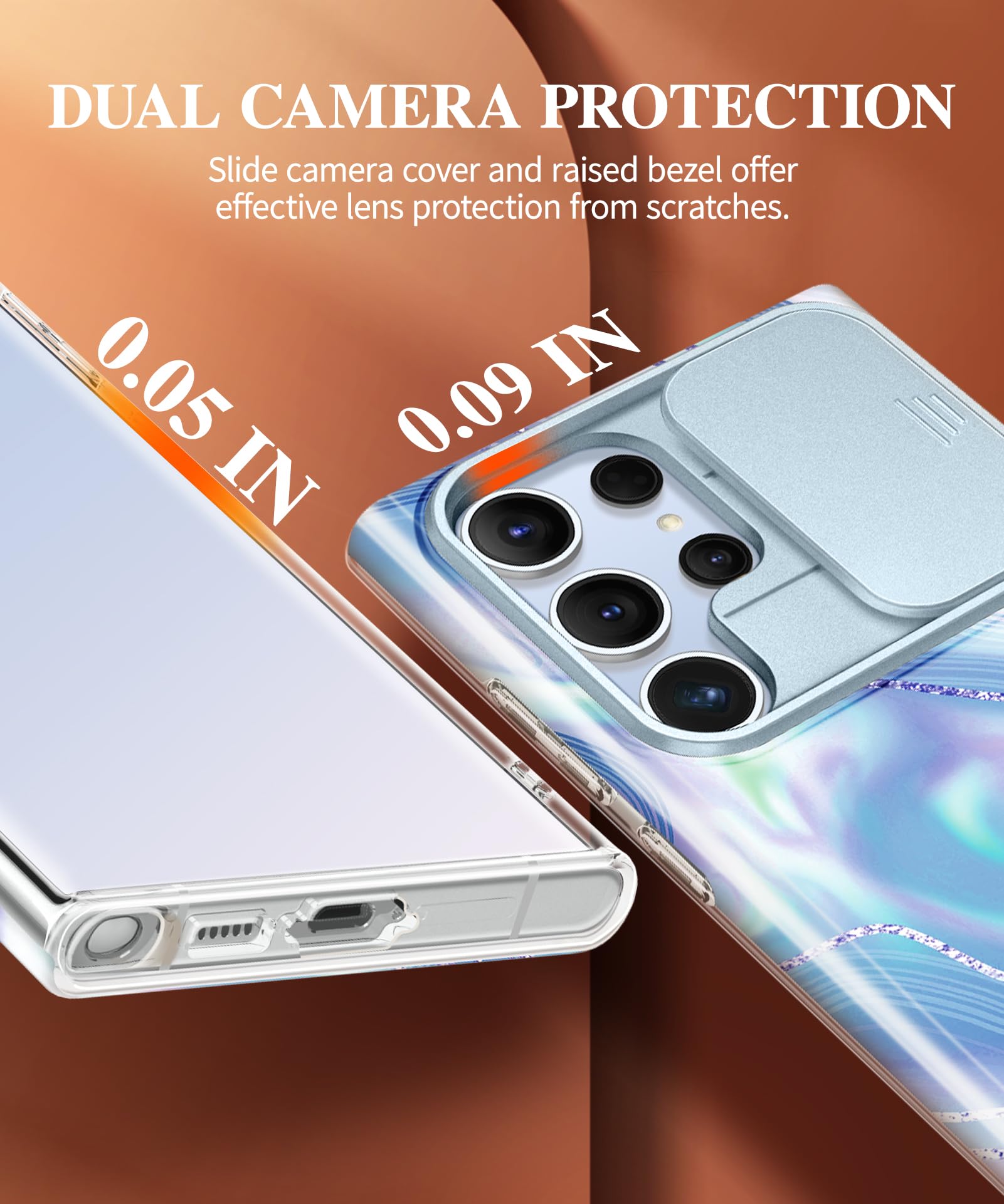 Foto 4 pulgar | Funda De Teléfono Gviewin Para Samsung Galaxy S23 Ultra 5g De 6.8 Pulgadas - Venta Internacional.