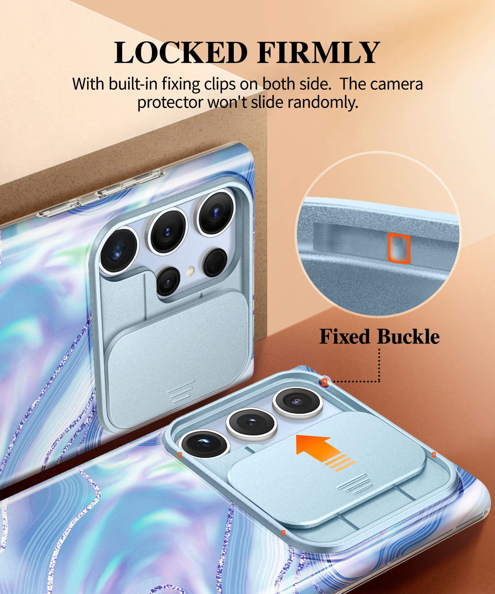 Foto 5 pulgar | Funda De Teléfono Gviewin Para Samsung Galaxy S23 Ultra 5g De 6.8 Pulgadas - Venta Internacional.