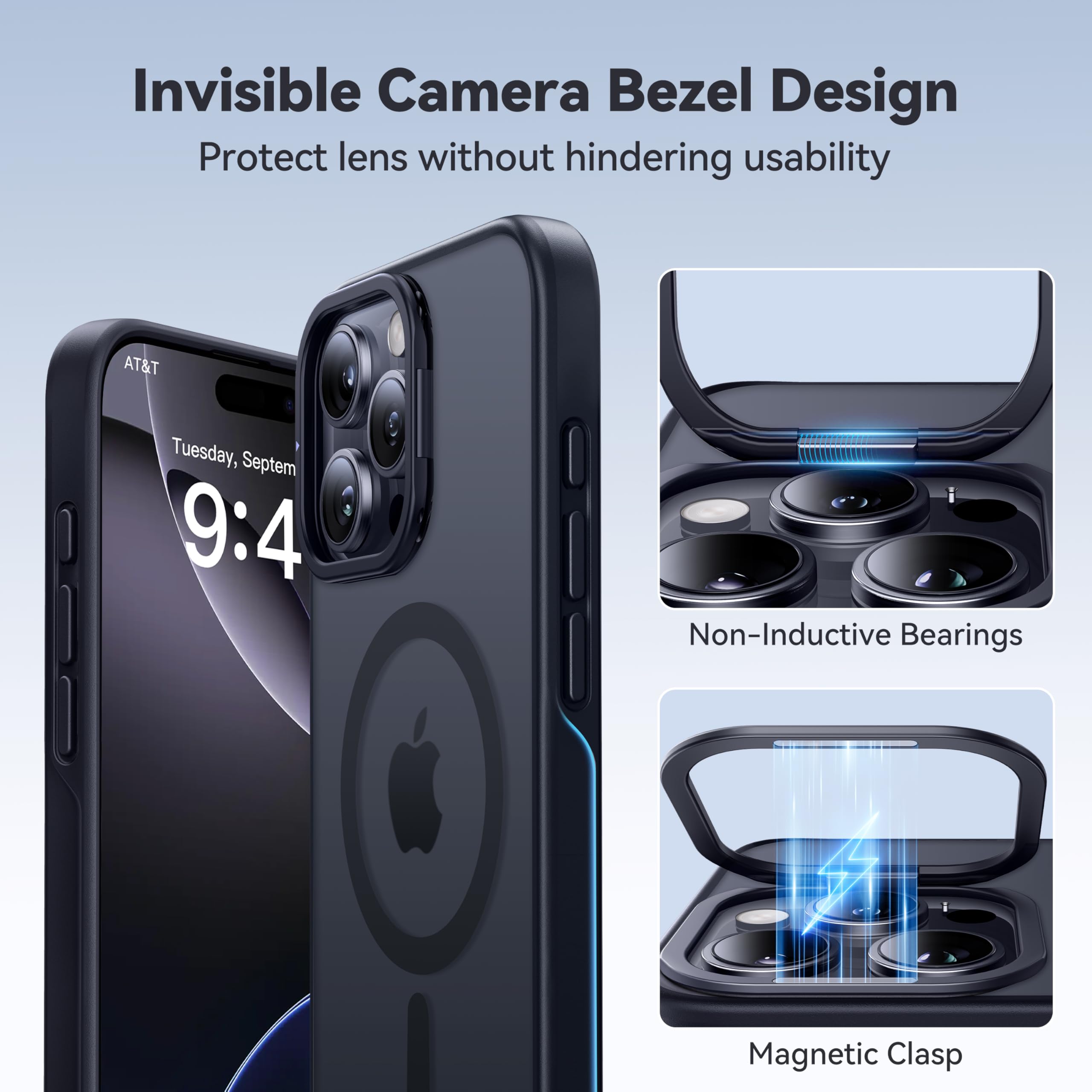 Foto 6 pulgar | Funda De Teléfono Casekoo Oficial Magnética A Prueba De Golpes Para Iphone 16 Pro Max - Venta Internacional.