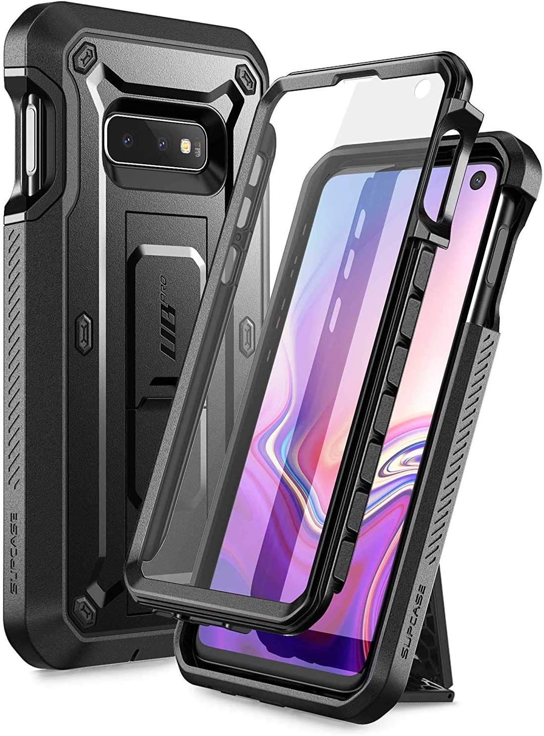 Foto 2 pulgar | Funda Supcase Unicorn Beetle Pro Para Samsung Galaxy S10e Negra - Venta Internacional.