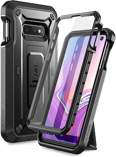 Foto 1 | Funda Supcase Unicorn Beetle Pro Para Samsung Galaxy S10e Negra - Venta Internacional.