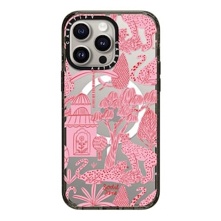 Foto 1 | Funda Para Teléfono Casetify Impact Iphone 15 Pro Max Cheetah Pink - Venta Internacional.